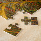 Zeehaver op het strand legpuzzel (Zijkant)