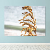 Zeehaver, zeebries canvas afdruk (Insitu (Houten vloer))