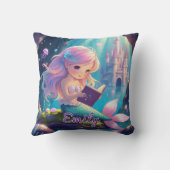 Zeeheks Leest Vierkant Kussen (Achterkant)