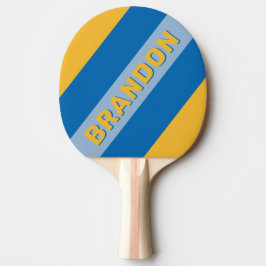 Zeeheld Strepen met Naam Tafeltennisbatje