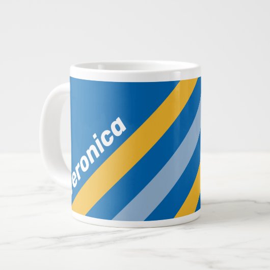 Zeehelden met naam grote koffiekop (Links)
