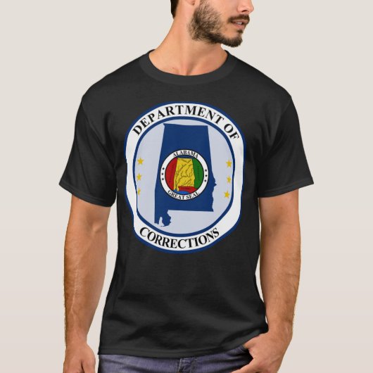 zeehond Alabama van het departement van Correcties T-shirt (Voorkant)