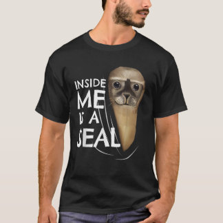 Zeehond Inside Me Kleding Grappig Kinder Zee Dog G T-shirt