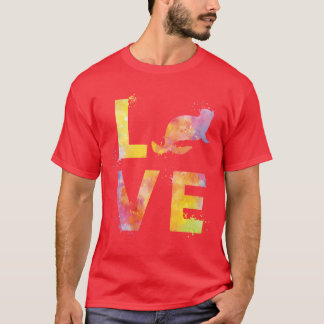 Zeehond Liefde Dier grappig T-shirt