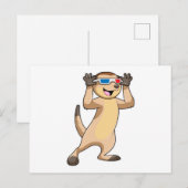 Zeehond met Bril Briefkaart (Voorkant / Achterkant)