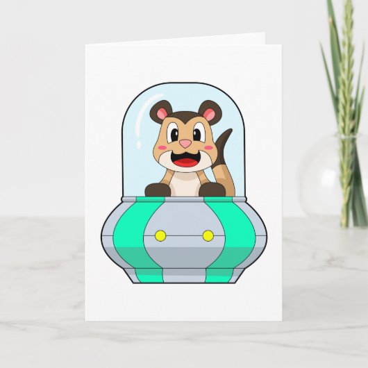 Zeehond met Onderzeeboot Kaart (Voorkant)