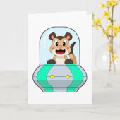 Zeehond met Onderzeeboot Kaart (Gele Bloem)