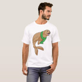 Zeehond met Sjaal T-shirt (Voorkant volledig)