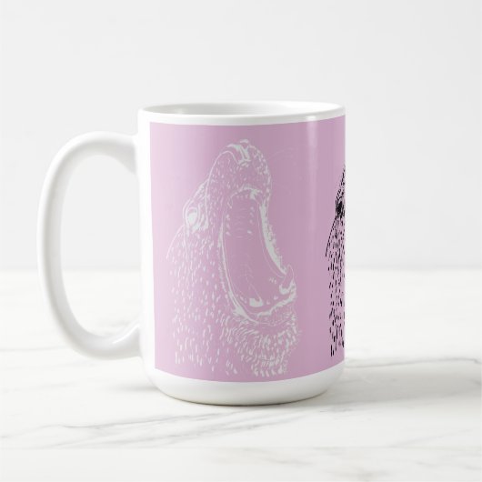 Zeehond Schreeuw Koffiemok (Links)