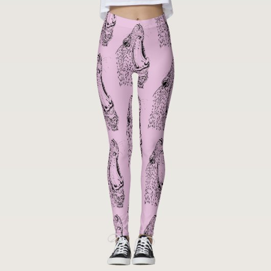 Zeehond Schreeuw Leggings (Voorkant)