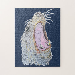 Zeehond Schreeuw Legpuzzel