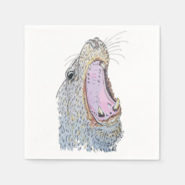 Zeehond Schreeuw Servet