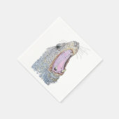 Zeehond Schreeuw Servet (Hoek)