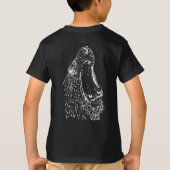 Zeehond Schreeuw T-shirt (Achterkant)