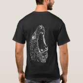 Zeehond Schreeuw T-shirt (Achterkant)