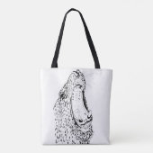 Zeehond Schreeuw Tote Bag (Achterkant)