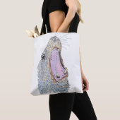 Zeehond Schreeuw Tote Bag (Dichtbij)