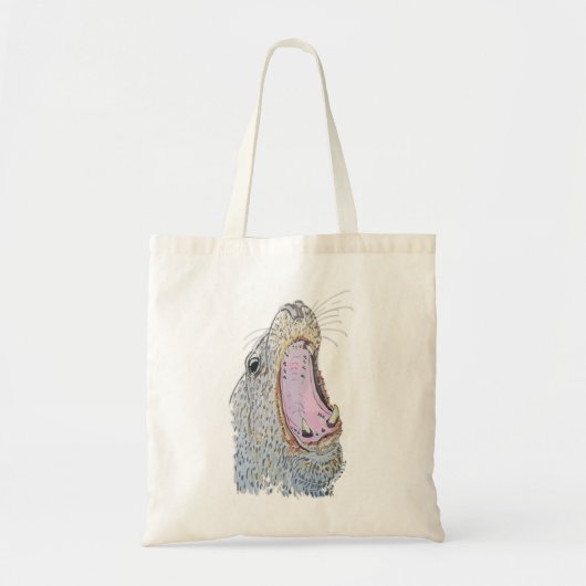 Zeehond Schreeuw Tote Bag (Voorkant)