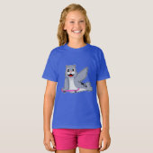 Zeehond Skater Skateboard T-shirt (Voorkant volledig)