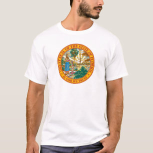 Zeehond van Florida, Amerikaans staatszeehond T-Sh T-shirt