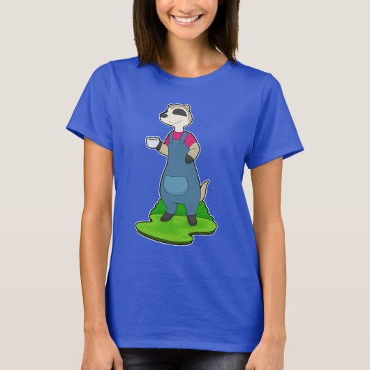 Zeehondek koffiekop t-shirt (Voorkant)