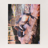 Zeehonden Legpuzzel (Verticaal)