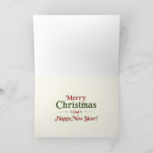 Zeehonden Milieu Kerst Kaart (Binnen)