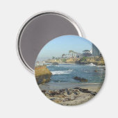 Zeehonden op zand in La Jolla Cove Magneet (Voorkant / Achterkant)