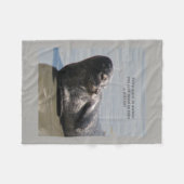 zeehondendeken fleece deken (Voorkant (Horizontaal))