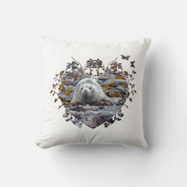 zeehondendier kussen