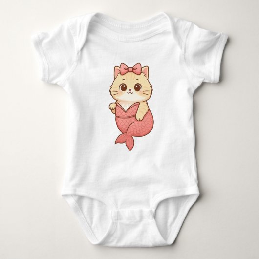 Zeehondenkat sticker romper (Voorkant)