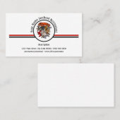 Zeehondenkrab Restaurant Logo Visitekaartje (Voorkant / Achterkant)