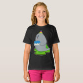 zeehondenverjaardagstaart t-shirt (Voorkant volledig)
