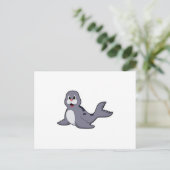Zeehondje Briefkaart (Staand voorkant)