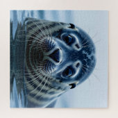 Zeehondje Close-up Legpuzzel (Horizontaal)
