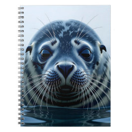 Zeehondje Close-up Notitieboek
