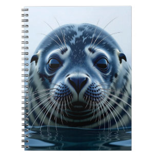 Zeehondje Close-up Notitieboek