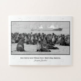 Zeehondkolonie bij Pelican Point Legpuzzel