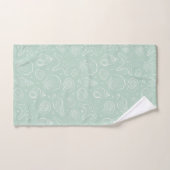 Zeehuid Zomer Kust Nautisch Boho Strand Mint Bad Handdoek (Handdoek)