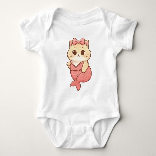 Zeejungferkat Sticker Romper (Voorkant)