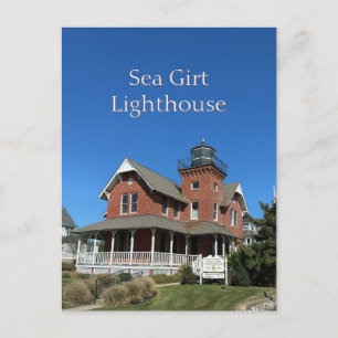 Zeekaart van Sea Girt Lighthouse Briefkaart
