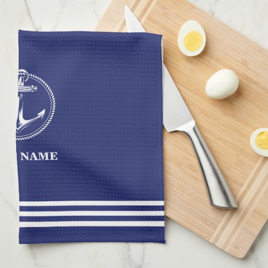 Zeekanker Naam van het zeeschip Theedoek (Quarter Fold)