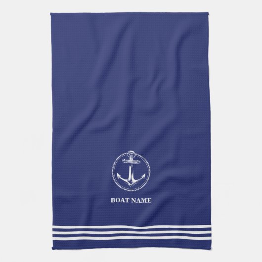 Zeekanker Naam van het zeeschip Theedoek (Verticaal)