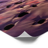 Zeekap en pier bij zonsondergang, CA Poster (Hoek)