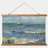  zeekapje bij Les Saintes-Maries-de-la-Mer Hangend Wandkleed (Voorkant)