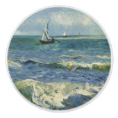  zeekapje bij Les Saintes-Maries-de-la-Mer Keramische Knop (Voorkant)