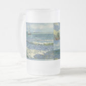  zeekapje bij Les Saintes-Maries-de-la-Mer Matglas Bierpul (Voorkant links)