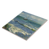  zeekapje bij Les Saintes-Maries-de-la-Mer Tegeltje (Zijkant)