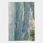  zeekapje bij Les Saintes-Maries-de-la-Mer Theedoek (Verticaal)