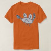 Zeekblauwe krab van Sofia T-shirt (Design voorkant)